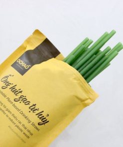 ỐNG HÚT GẠO OCHAO 8MM X 22CM TÚI GIẤY 500GR