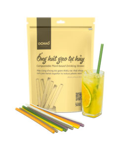Ống hút gạo OCHAO 6.5mm túi 500gr
