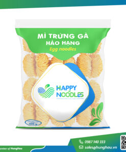 MÌ TRỨNG GÀ HẢO HẠNG HAPPY NOODLES 500GR