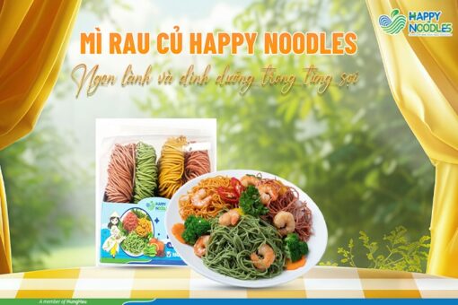 Mi Rau Localitate Mì rau củ HAPPY NOODLES – Ngon lành và dinh dưỡng trong từng sợi ...